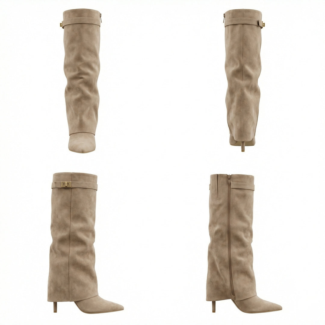 Wildlederstiefel Für Damen R&B