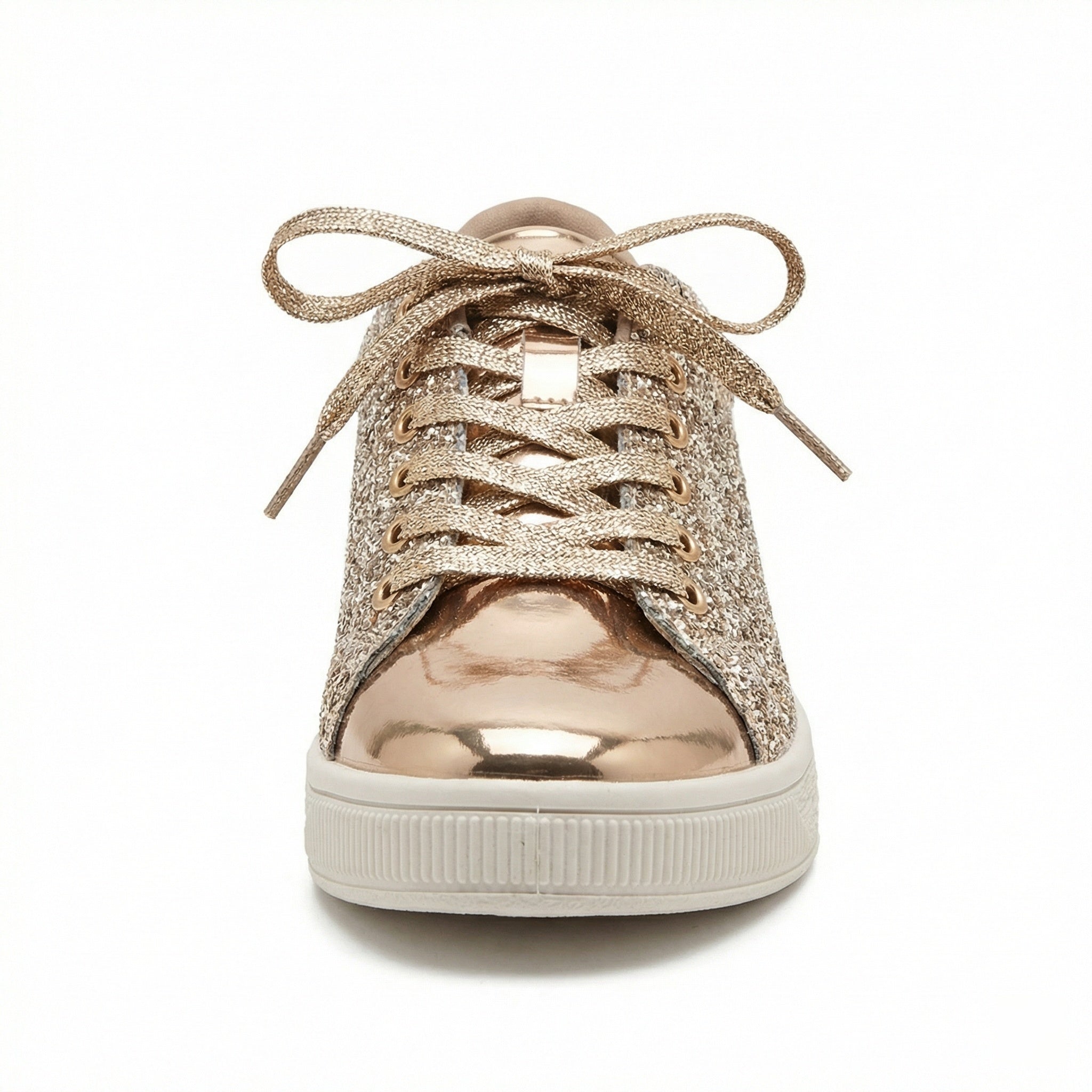 luxuriöser lässiger Glitzer-Damenschuh