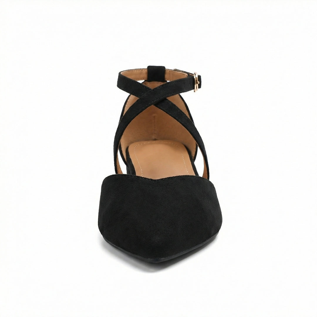 R&B | Modische Flache Sandalen mit Spitzer Spitze