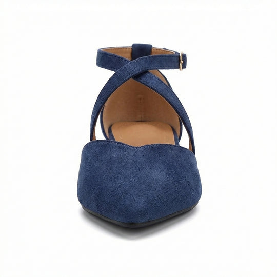 R&B | Modische Flache Sandalen mit Spitzer Spitze