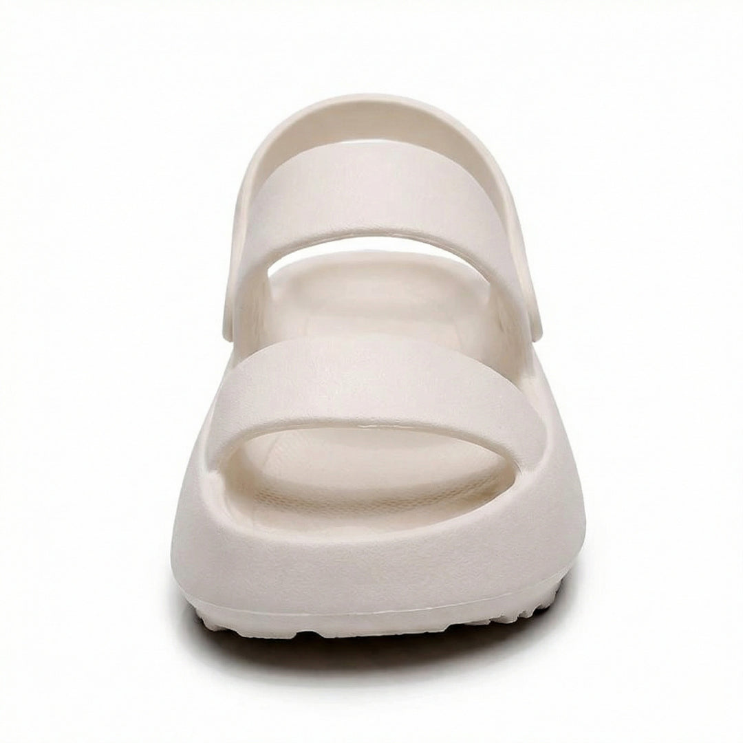 R&B | Orthopädische Sandalen Comfort Plus Pantoletten mit Doppelriemen Gepolsterte, Lässige Slip-On-Sandalen