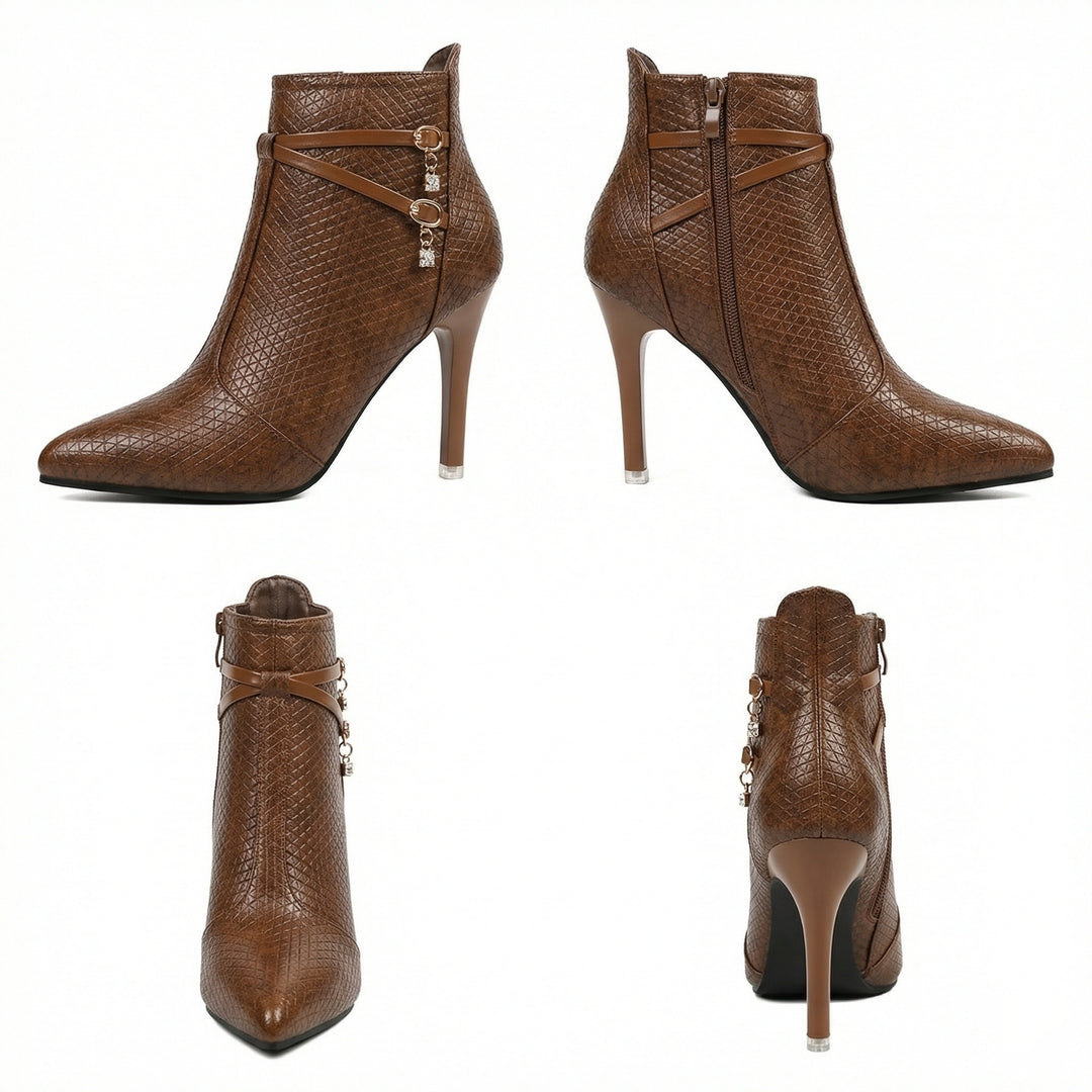 Modische Spitze Stiefeletten für Damen R&B