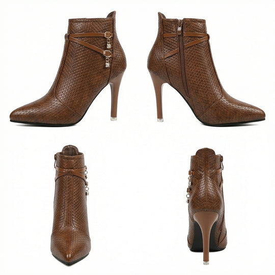 Modische Spitze Stiefeletten für Damen R&B