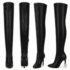 R&B | Flache Overknee-Stiefel aus für den Winter