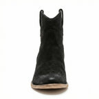 Kurze Cowboy-Stiefel | Western | Wildleder | Knöchel-Stiefel | Damenstiefel R&B