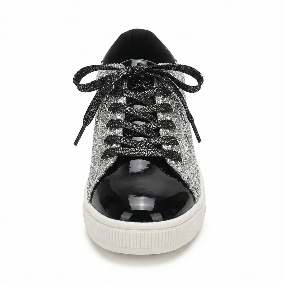 luxuriöser lässiger Glitzer-Damenschuh