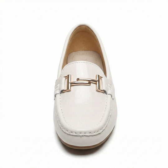 Elegantstride Luxus Leder Arbeitsflats R&B