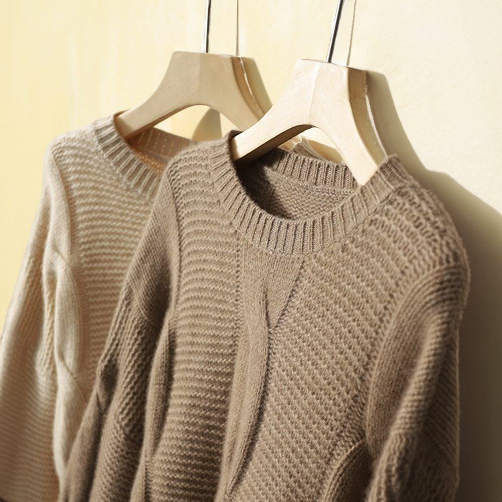 R&B | Cashmere Couture Cable-Knit Pullover