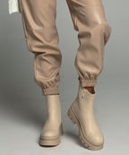 R&B | Beige Kurze Stiefel