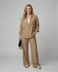 Jogginganzug Damen sportlich elegantes Zweiteiler-Set