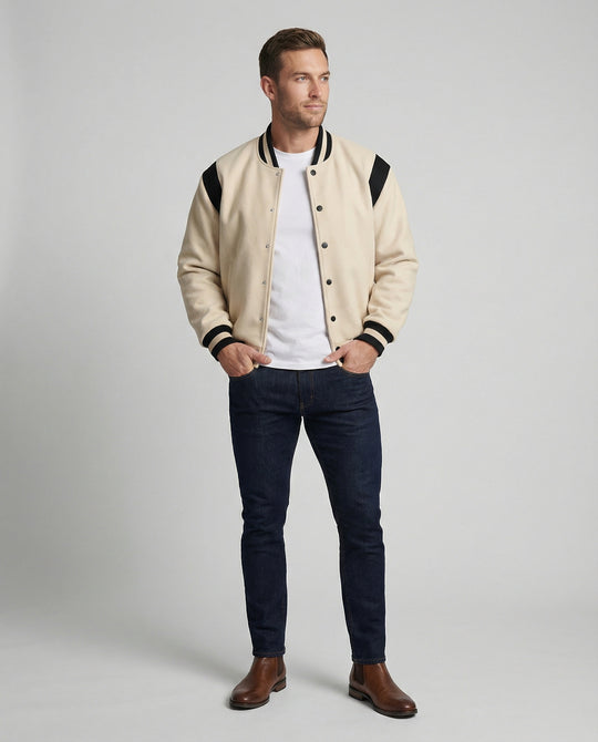 Herren stylische Sweatjacke im Sportlook R&B