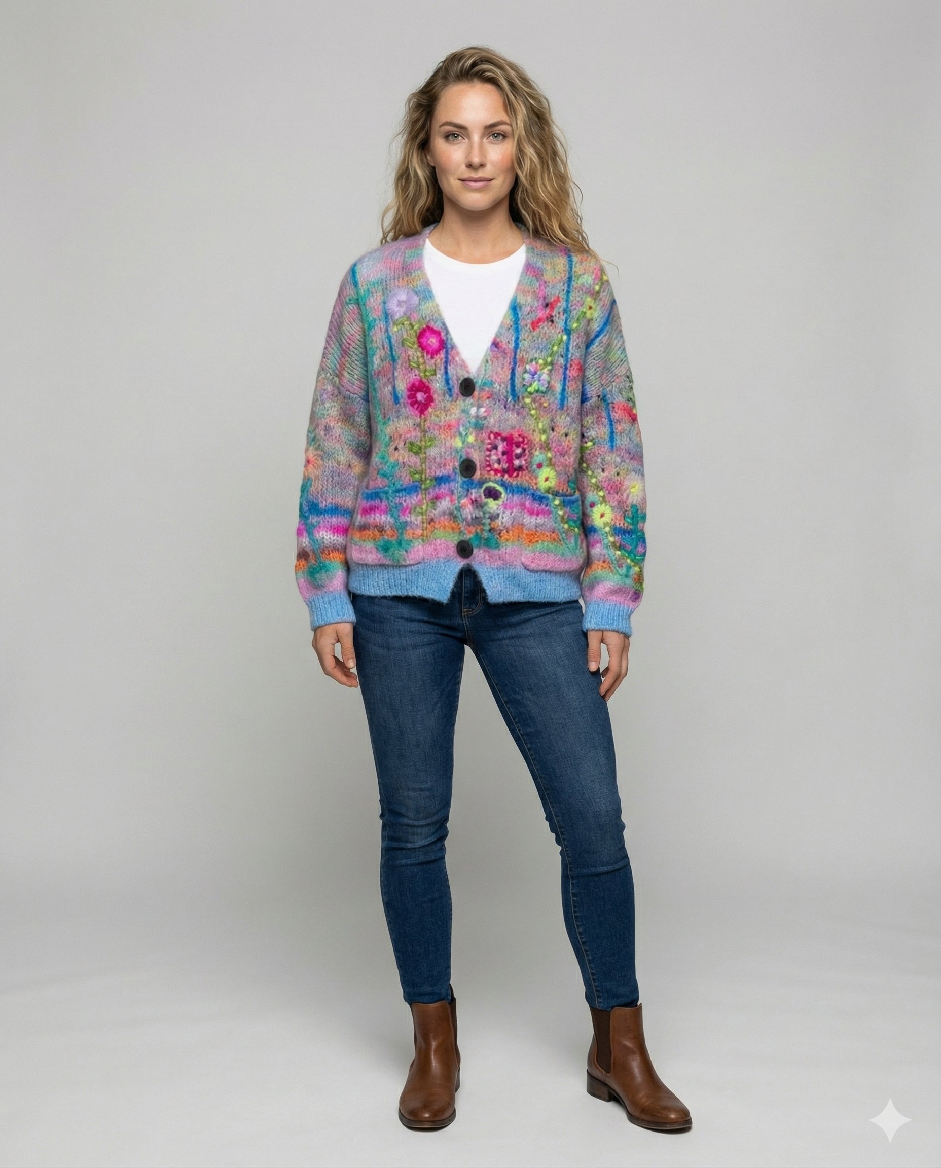R&B | Pullover für Damen mit Blumenmustern