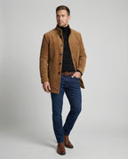 Herren Cordjacke mit hohem Kragen