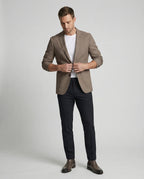 Herren Nadelstreifen Sakko Slim Fit Sommer
