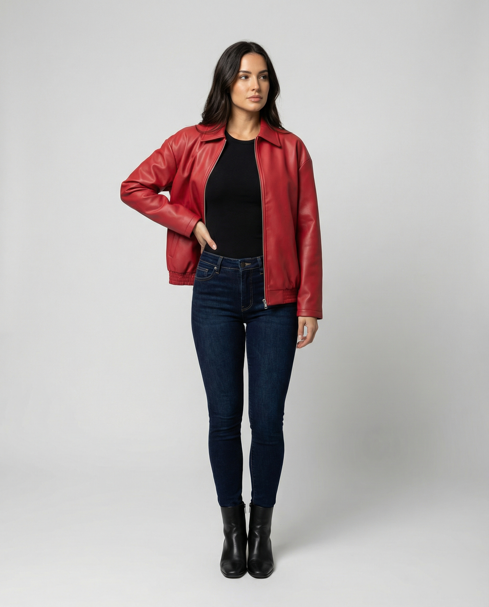 Steppjacke Damen mit elastischem Bund und lässigem Schnitt
