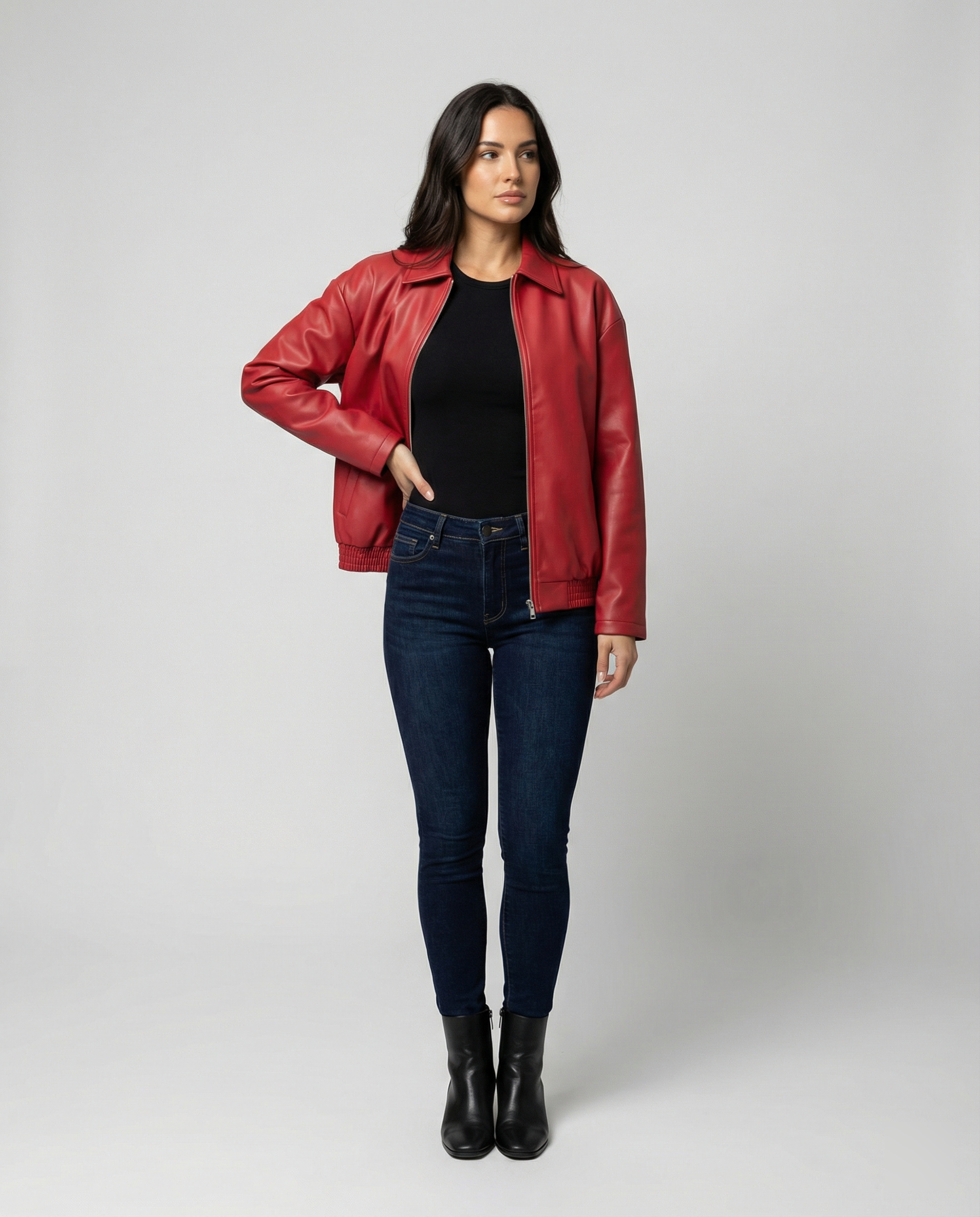 Steppjacke Damen mit elastischem Bund und lässigem Schnitt