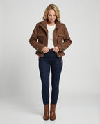 Damen Freizeitjacke mit Taillierung und Taschen