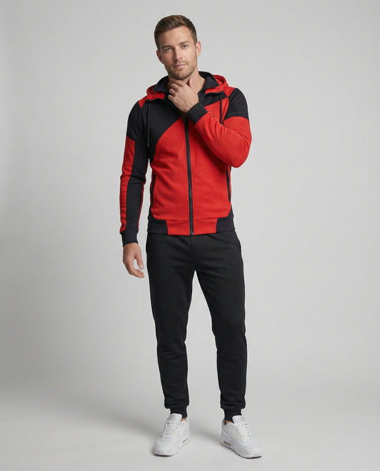 Herren Jogginganzug mit Kapuze Slim Fit