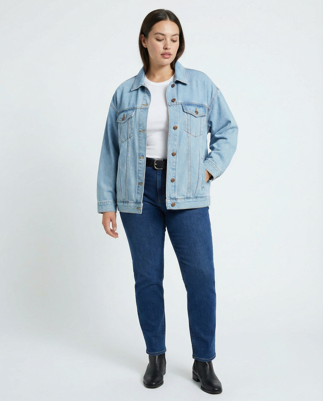 Übergangsjacke Damen sportlich Jeans