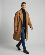 Eleganter Herren Mantel Wolloptik