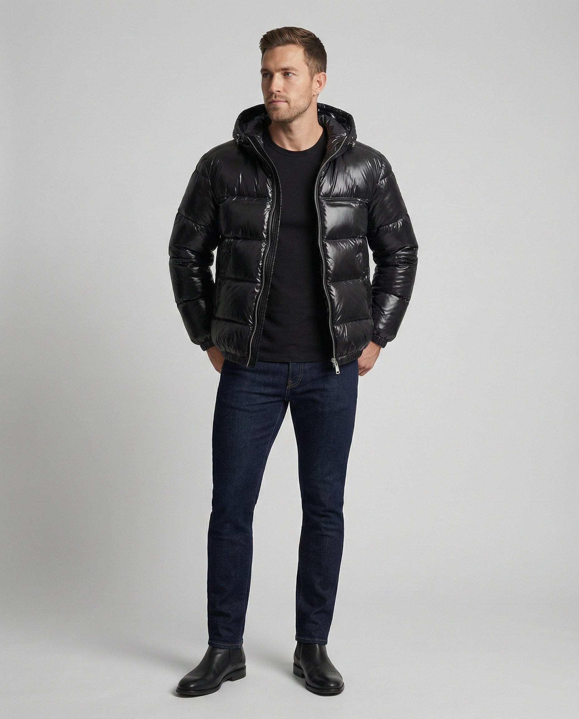Leichte Warme Unisex Daunenjacke