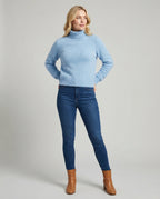 R&B | Lässiger Angora-Strickpullover für Frauen