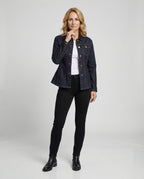Damen Jeansjacke tailliert klassisch
