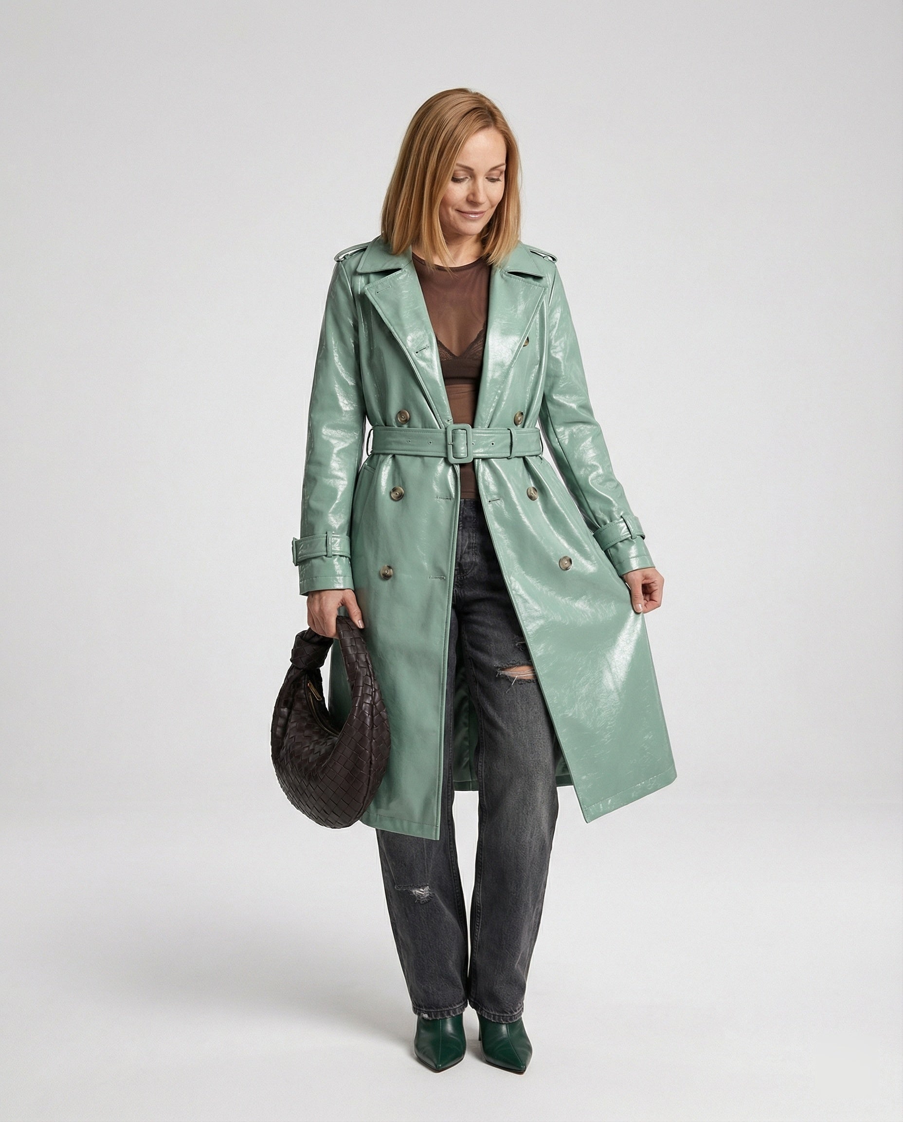 Übergangsjacke Damen elegant Mantel