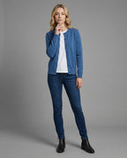Strickjacke Damen klassisch mit feinem Strickdesign