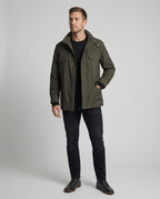Herren Utility-Jacke mit hohem Kragen