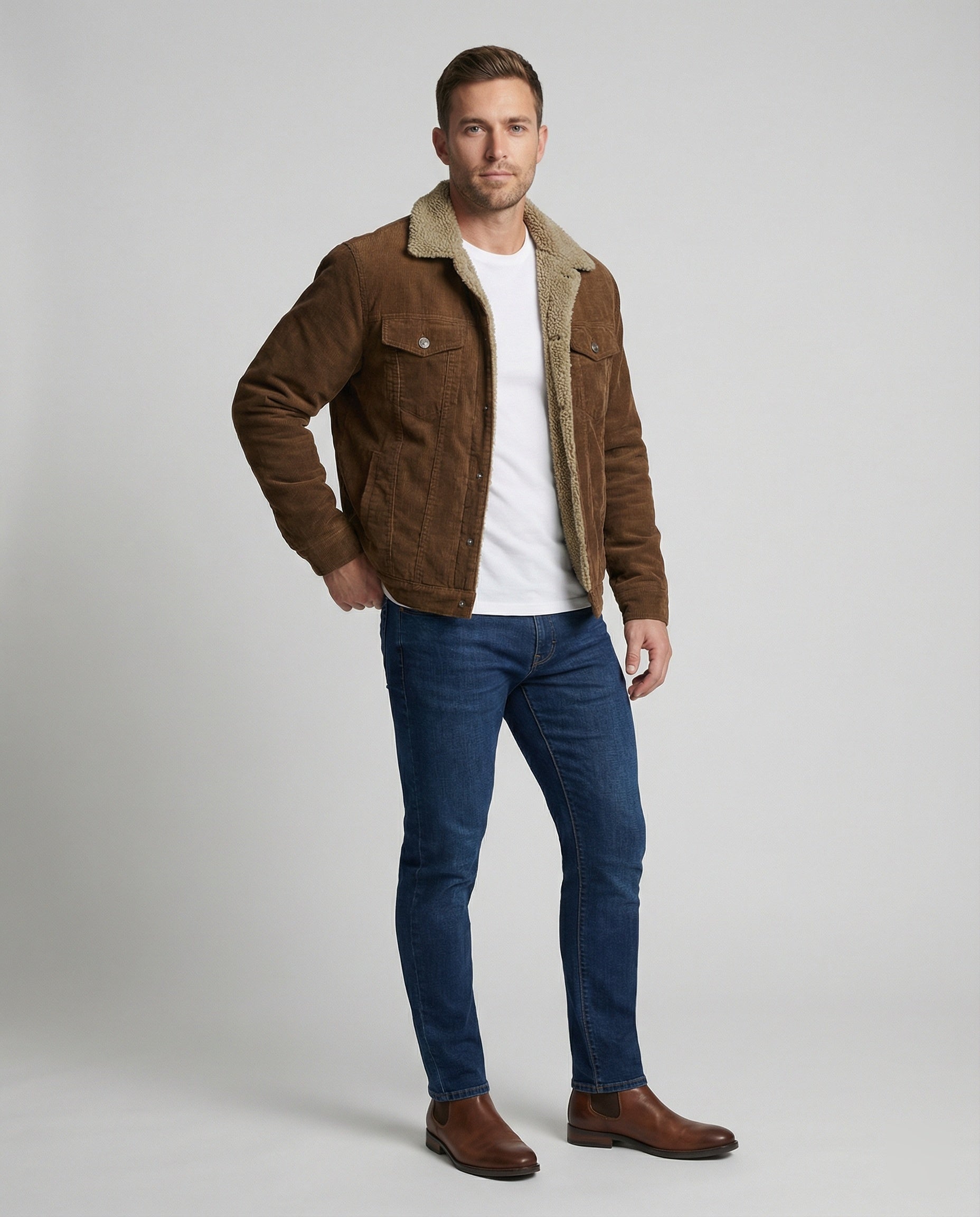 R&B | Cordjacke für Herren