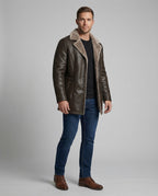 Warme Modische Herrenjacke Fleece