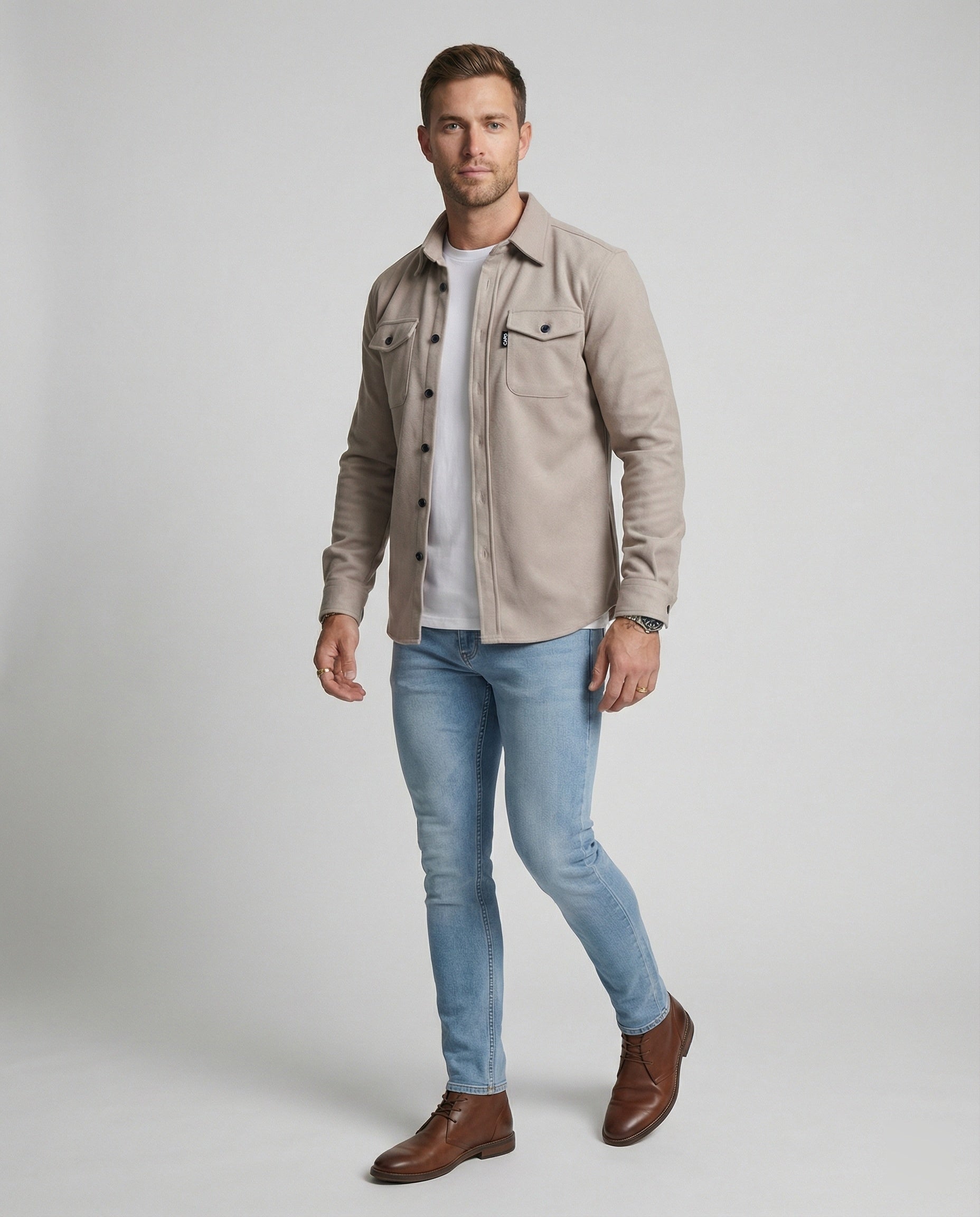 Stylisches Herbst Hemd