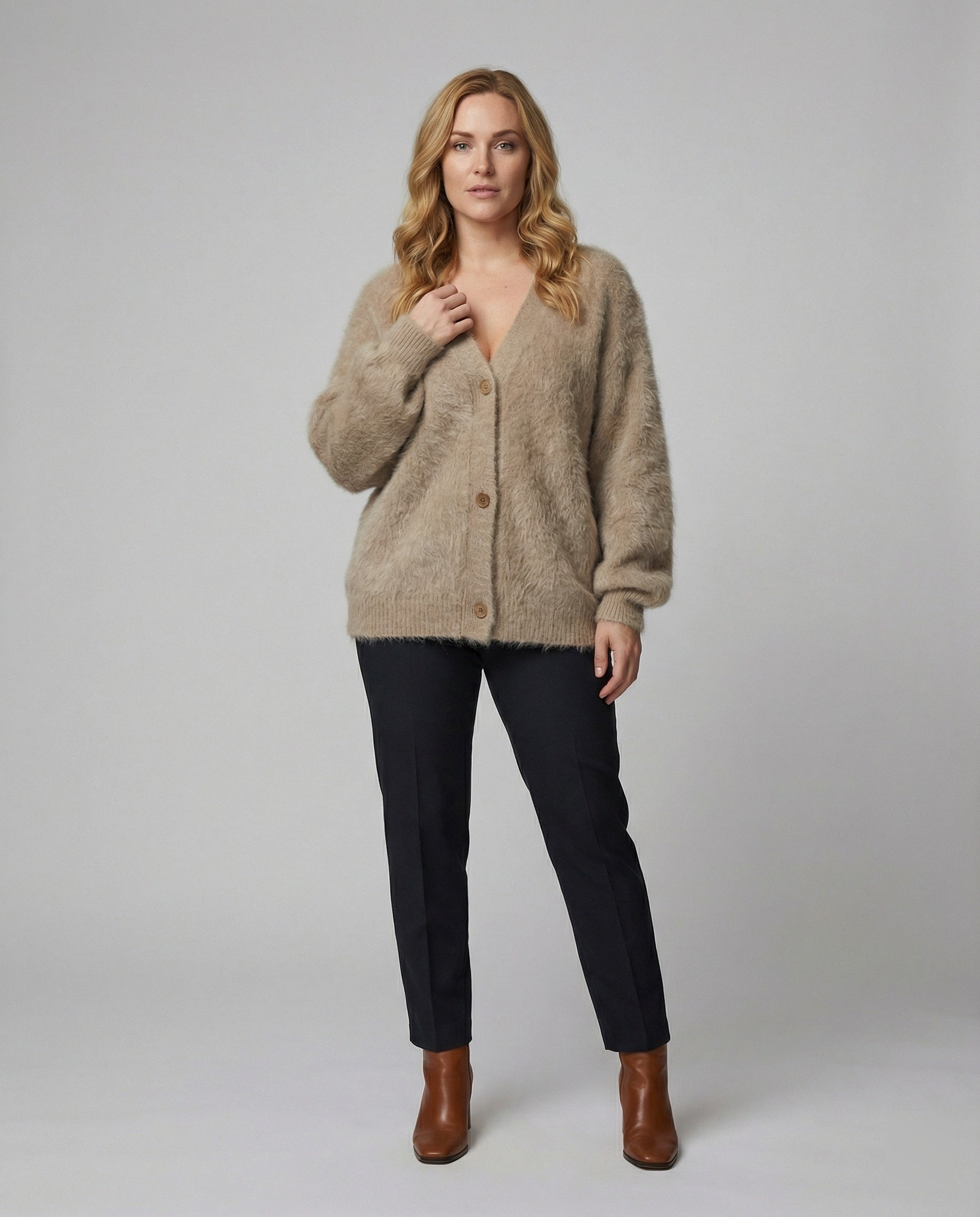 R&B | Cardigan - Luxuriöser Cashmere Couture Cardigan