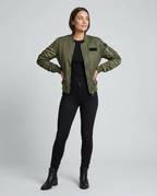 Übergangsjacke Damen sportlich als Bomberjacke mit Taschen
