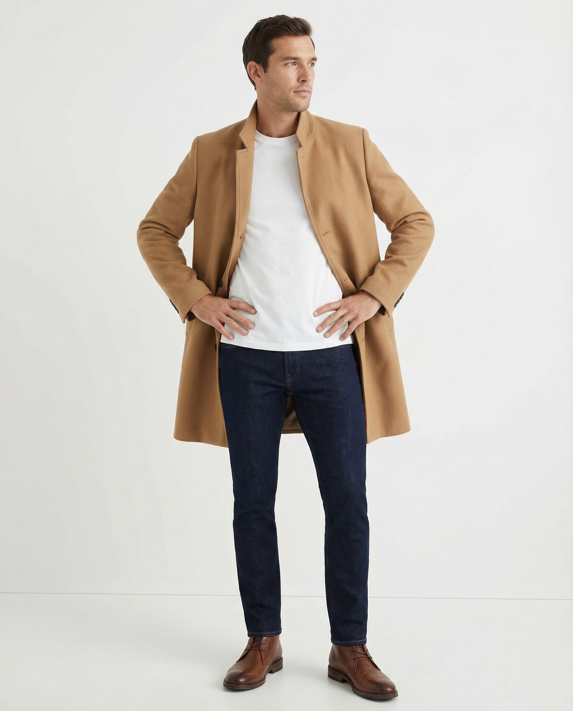 R&B | Übergangsjacke für Männer mit Knöpfen Ideal für Den Frühling