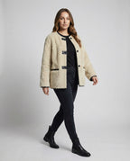 R&B | Teddyjacke mit Knöpfen für Damen Agnes