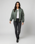 R&B | Unisex Klassisches Bomberjacke für Damen