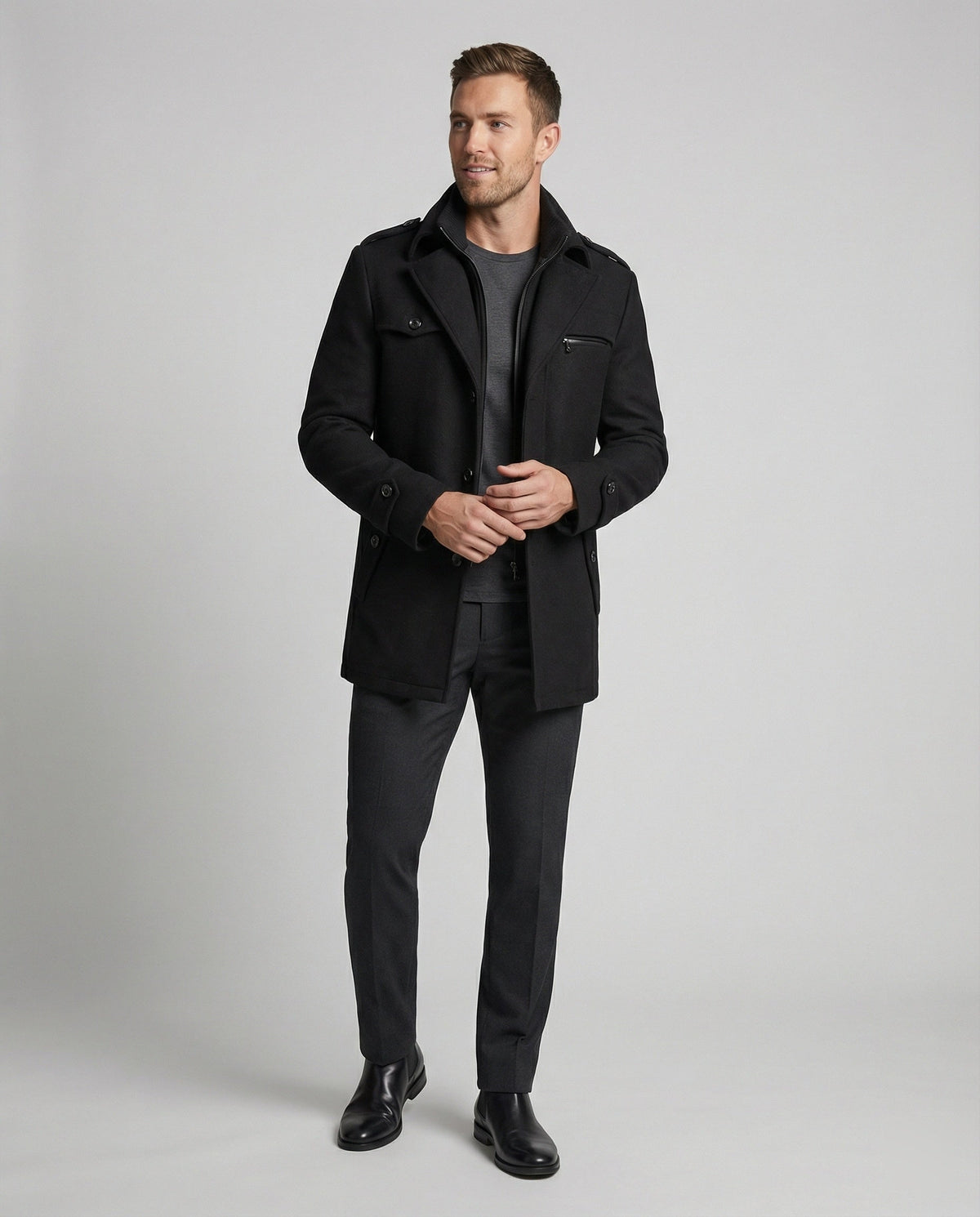 R&B | Wasserdicht Business Winterjacke