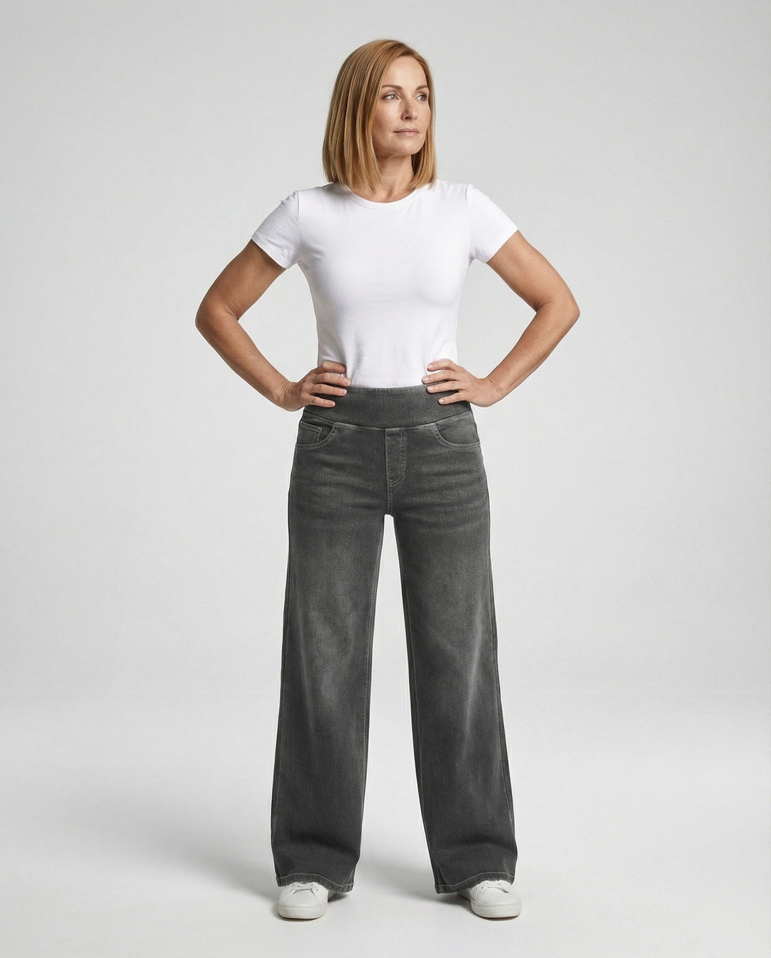 Damen Flared Jeans Damen High Waist