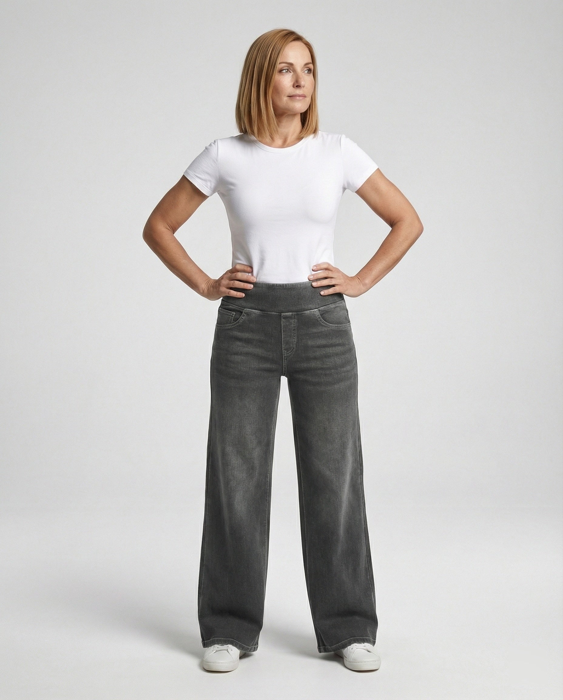 Damen Flared Jeans Damen High Waist