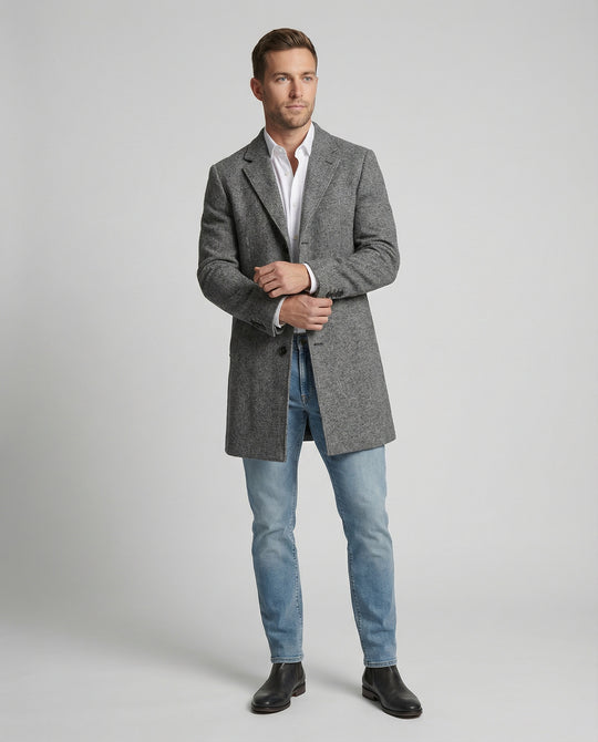 Herren Herbstmantel elegant