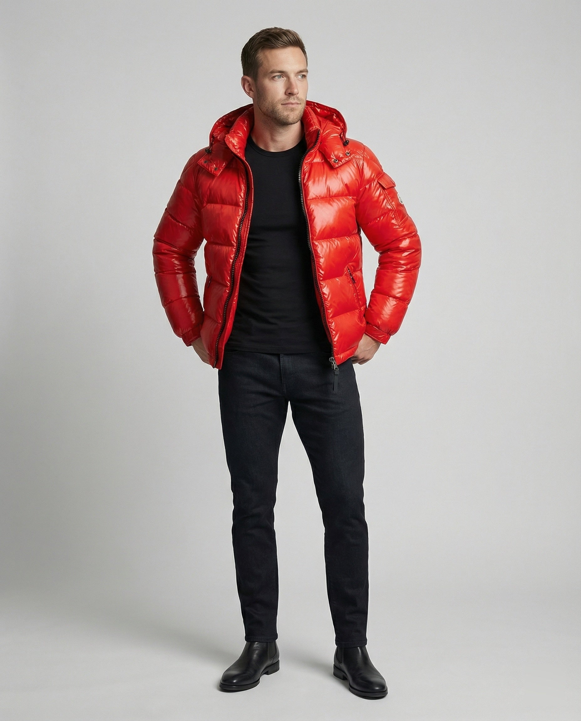 R&B | Moderne, Dicke Daunenjacke für Herren
