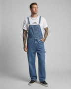 Freizeitkleidung Herren Jeans Latzhose Weit