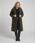 R&B | Damen Warmer Fell Wollmantel