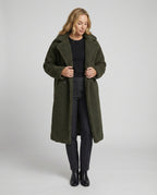 R&B | Damen Warmer Fell Wollmantel