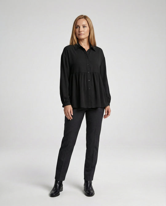 Damen Umstandsbluse Empire