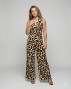 Damen Jumpsuit im trendigen Leo-Muster R&B