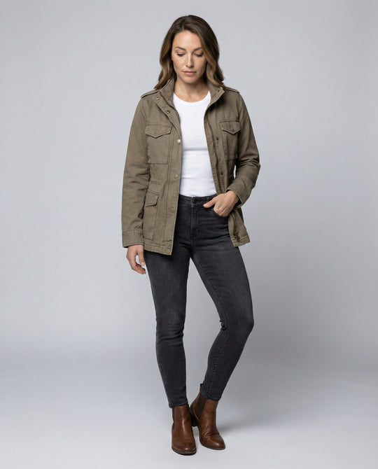R&B | Damen Cargo Jacke