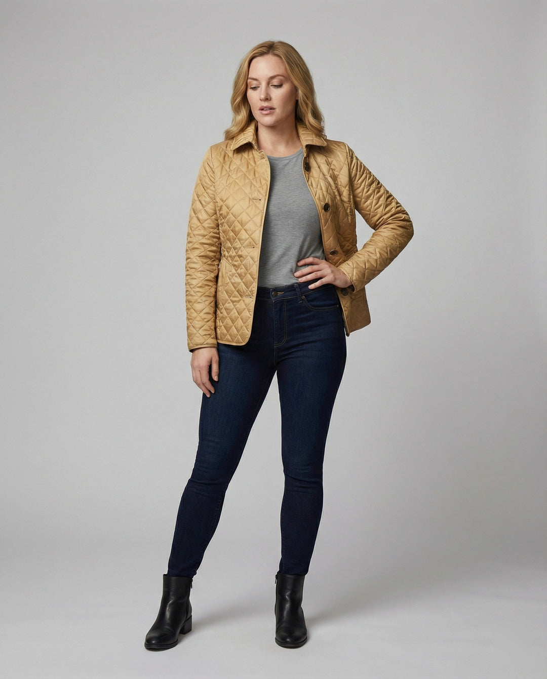 R&B | Warme, taillierte Jacke für Frauen